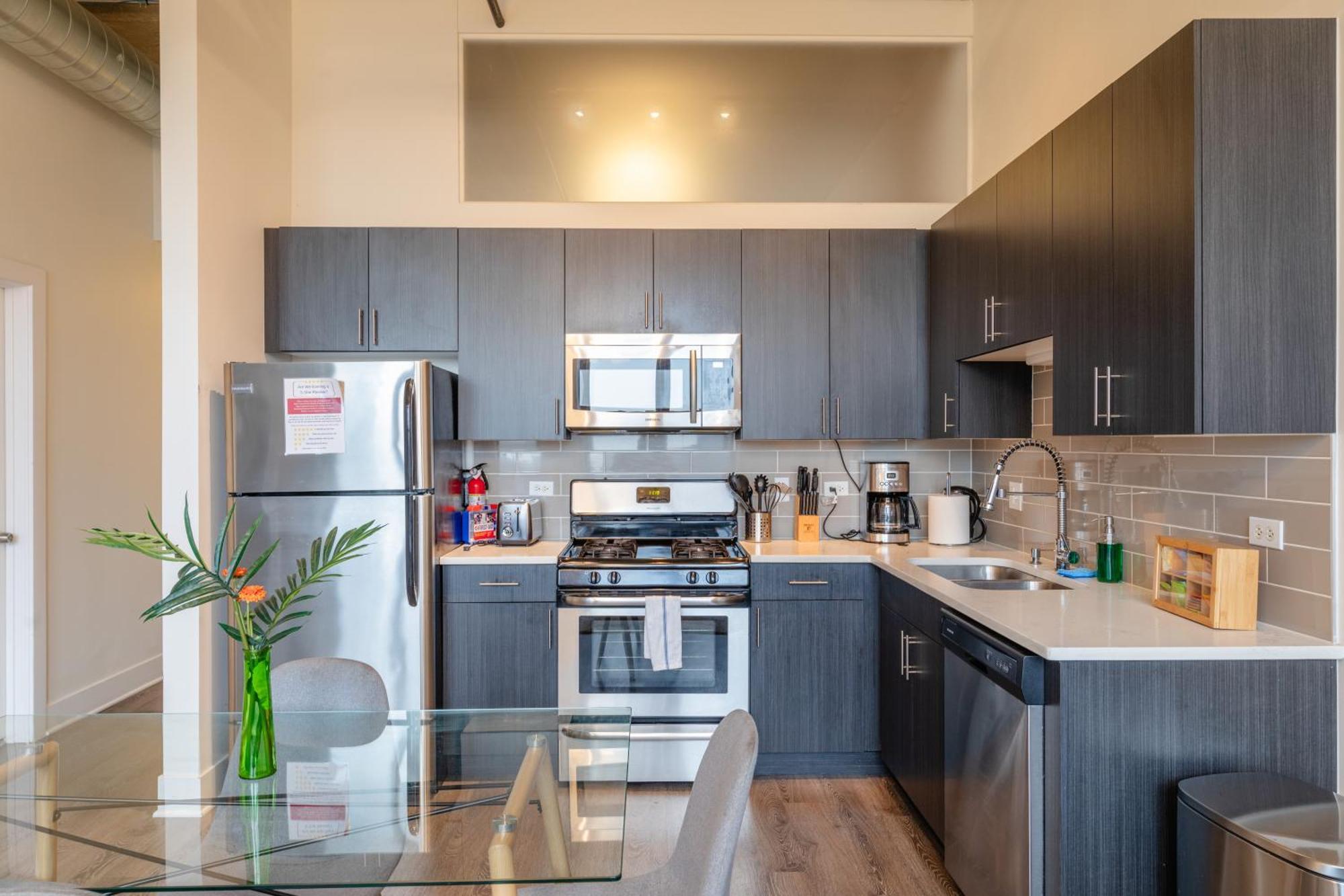 Family Friendly 2Br South Loop Suite With Optional Parking And Gym Access Sleeps Up To 8 Near Mccormick Place And Soldier Field Chicago Buitenkant foto